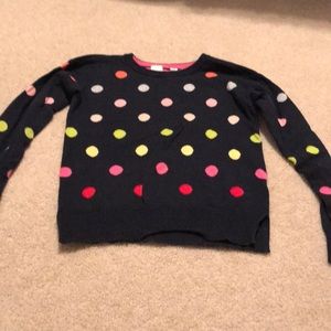 🎁Gap kids polka dot sweater. Size 8.